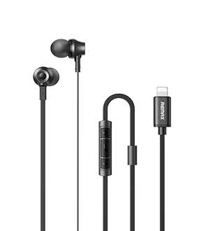 RM-610Di Metal Wired Earphones for Music & Call