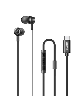 RM-610Da Metal Wired Earphones for Music & Call