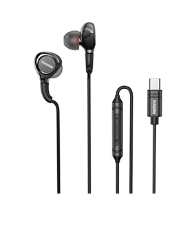 RM-655a Type-C Metal Wired Earphone for Music & Call